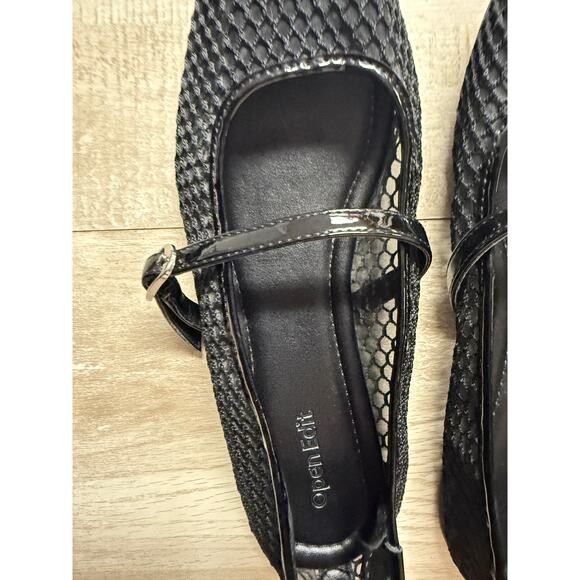 Open Edit Desi Mary Jane Mesh Women's Flats – Size 7.5 - Picture 5 of 10